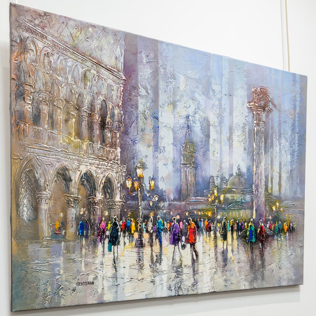 San Marco Glow | 30" x 40" Acrylic on Canvas Irene Gendelman