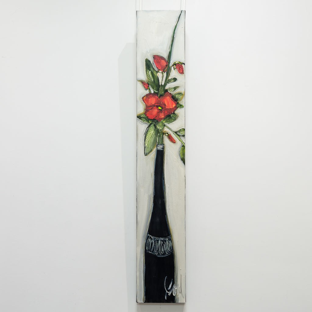 My Love | 48" x 8" Acrylic on Canvas Josée Lord