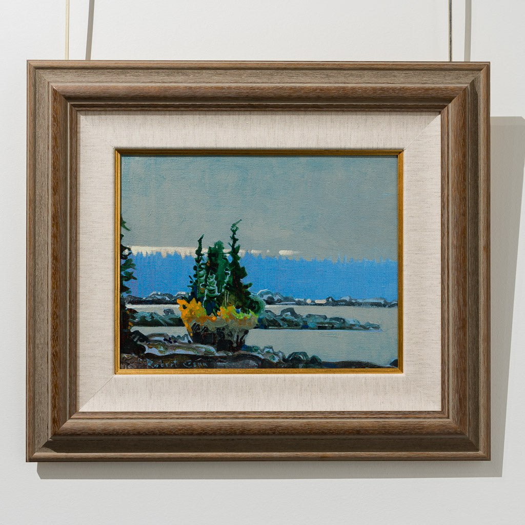 The Pot, Langara Island (2012) | 11" x 14" Acrylic on Canvas Robert Genn