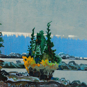 Robert Genn The Pot, Langara Island (2012) | 11" x 14" Acrylic on Canvas