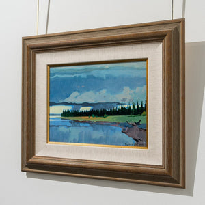 Robert Genn Judith Island (2001) | 11" x 14" Acrylic on Canvas