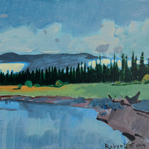 Robert Genn Judith Island (2001) | 11" x 14" Acrylic on Canvas