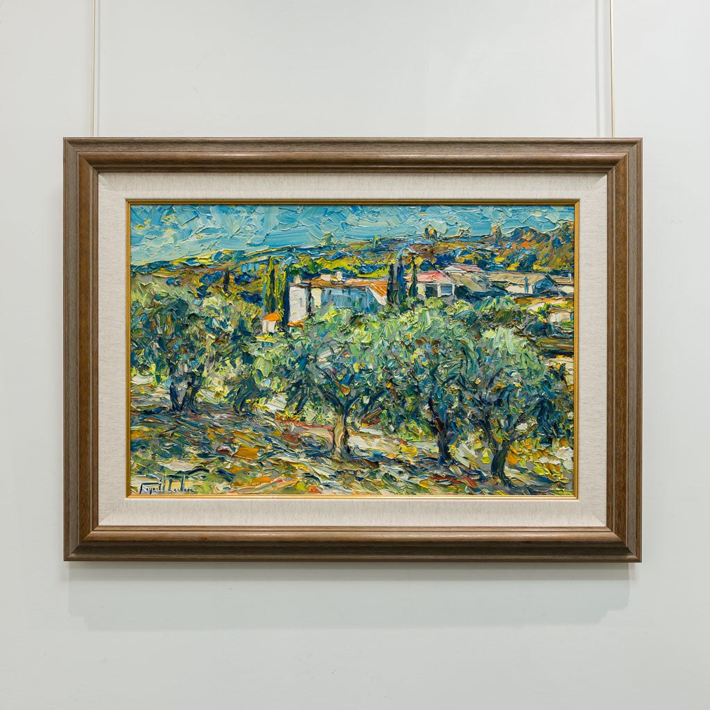 Domaine Souviou, Provence | 20&quot; x 30&quot; Oil on Canvas Raynald Leclerc