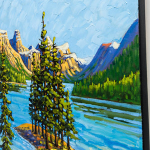 Rod Charlesworth Spirit of Jasper | 48" x 24" Oil on Canvas