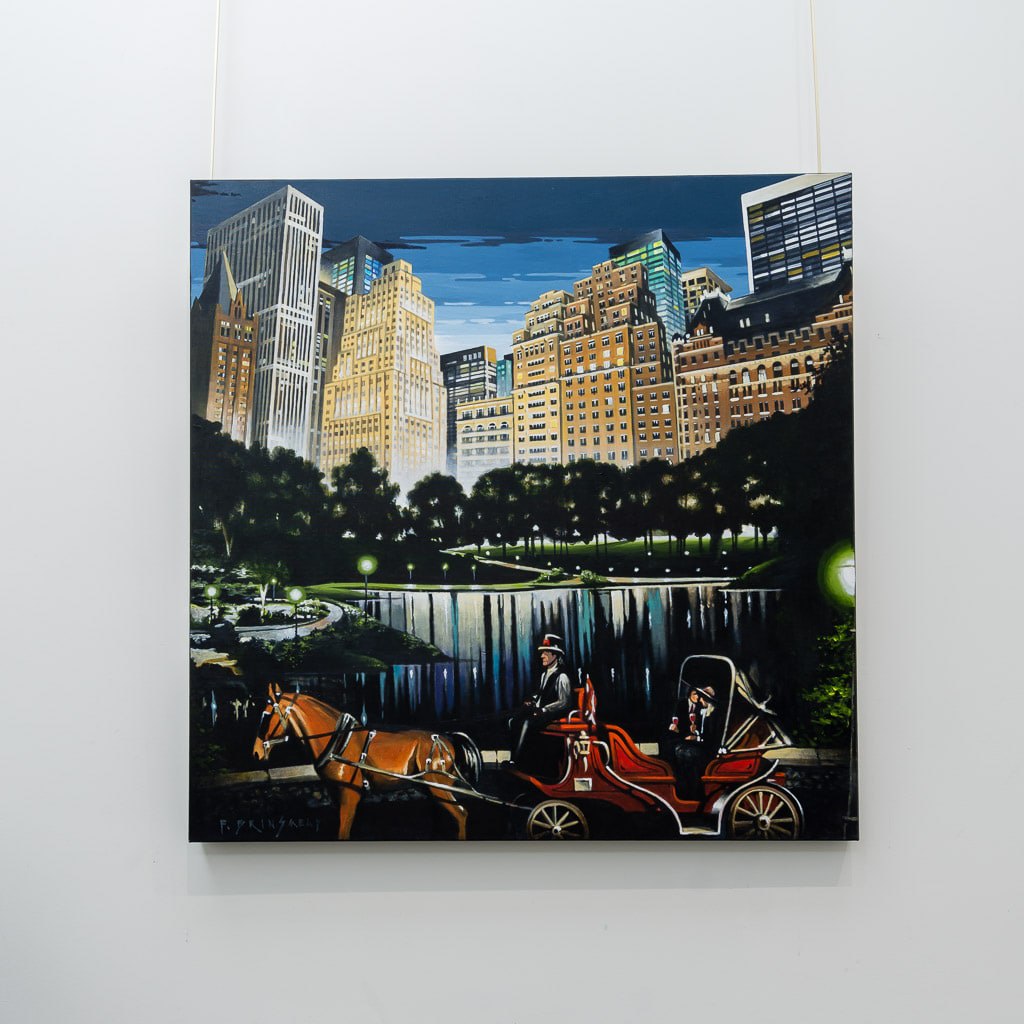Fraser Brinsmead The Proposal, NYC Plaza Hotel | 40" x 40" Acrylic on Canvas