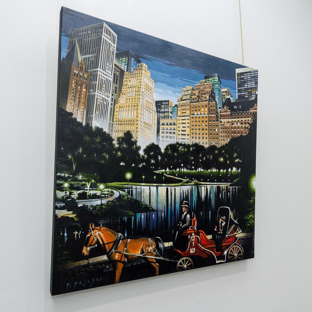 The Proposal, NYC Plaza Hotel | 40" x 40" Acrylic on Canvas Fraser Brinsmead