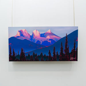 Jenna D. Robinson Morning Mist | 18" x 36" Acrylic on Canvas