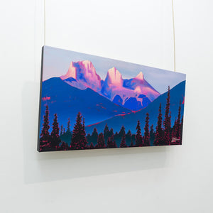 Jenna D. Robinson Morning Mist | 18" x 36" Acrylic on Canvas