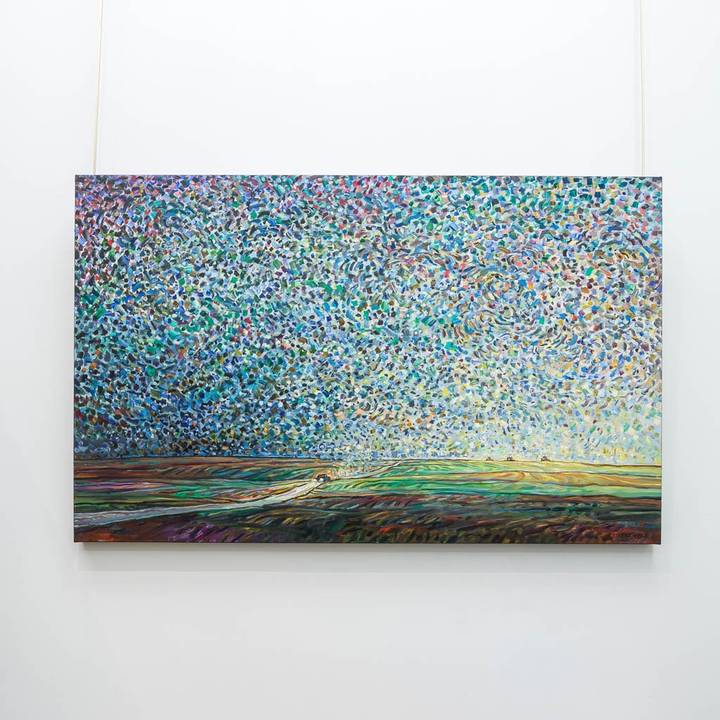 Sparkle Drive | 30&quot; x 48&quot; Oil on Canvas Steve R. Coffey