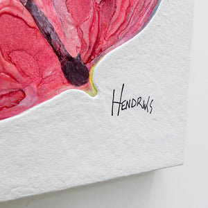 Maryann Hendriks It Overtakes Me | 20" x 20" Mixed Media on canvas