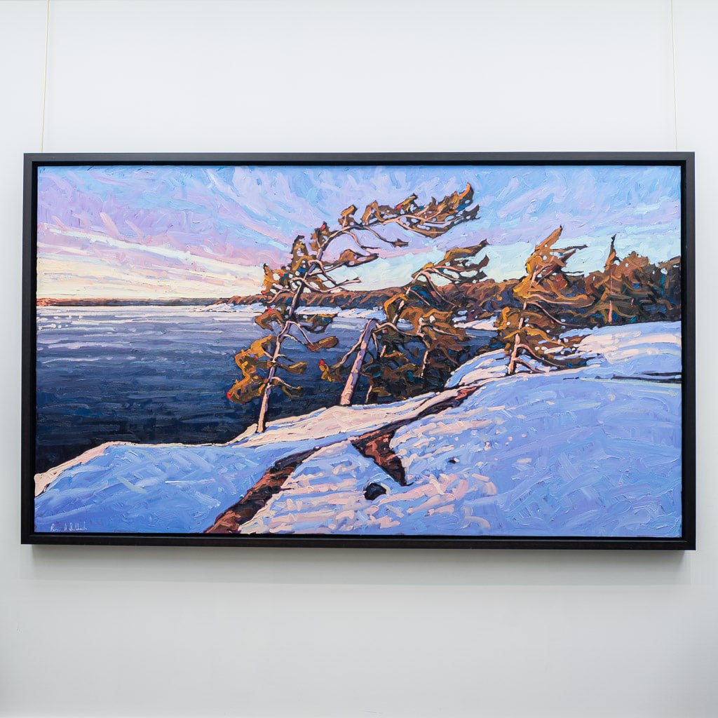Radiant Light Over the Bay | 48" x 84" Oil on Canvas Ryan Sobkovich