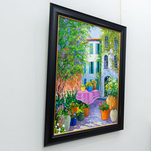 Robert Savignac Parfums de Provence | 36" x 24" Oil on Canvas