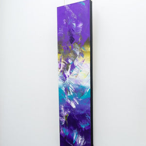 Jean-Gabriel Lambert Tides #3 | 48" x 12" Acrylic on Canvas