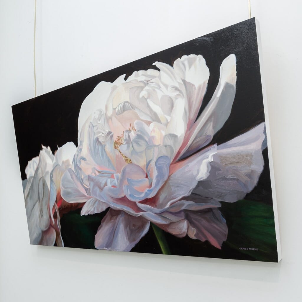 Peony Medley | 24" x 40" Oil on Board James Wiens