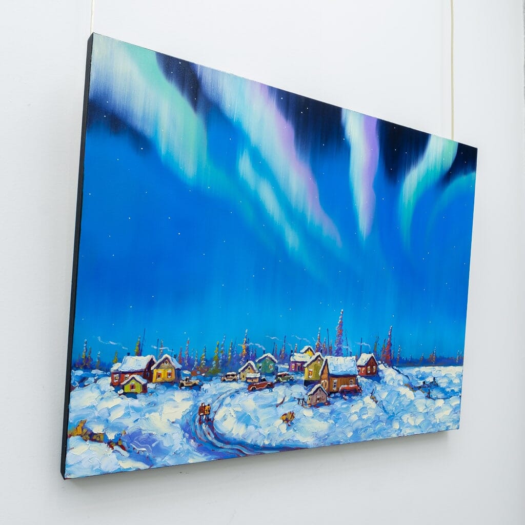 Smoke in the Air | 30" x 40" Oil on Canvas Rod Charlesworth