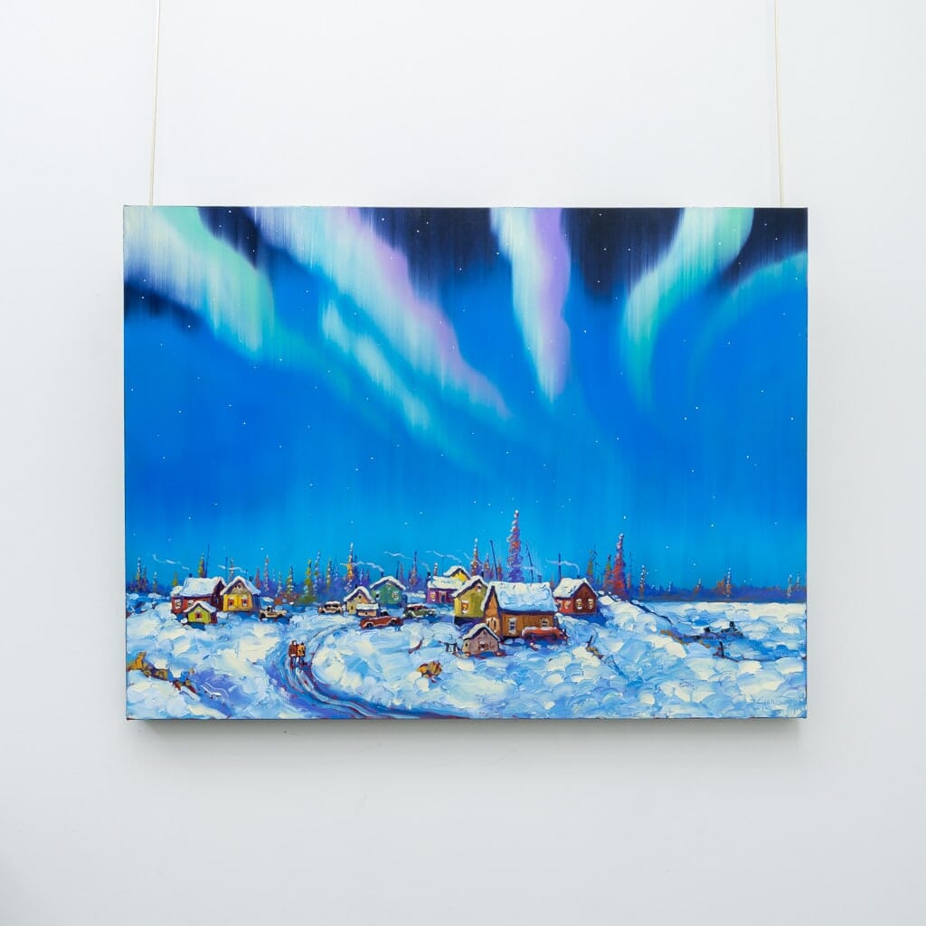 Smoke in the Air | 30" x 40" Oil on Canvas Rod Charlesworth