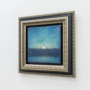 Martin Blanchet Nocturne | 8" x 8" mixed media on panel