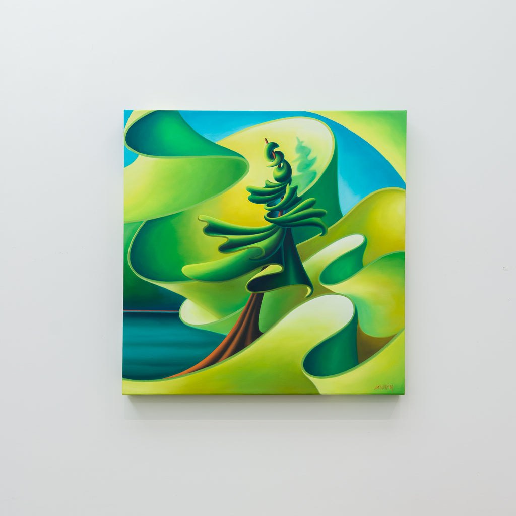 Dana Irving I Dreamed of Spring | 24" x 24" Oil on Canvas