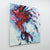 Slvier | 60" x54" Acrylic & Mixed Media on Canvas Blu Smith