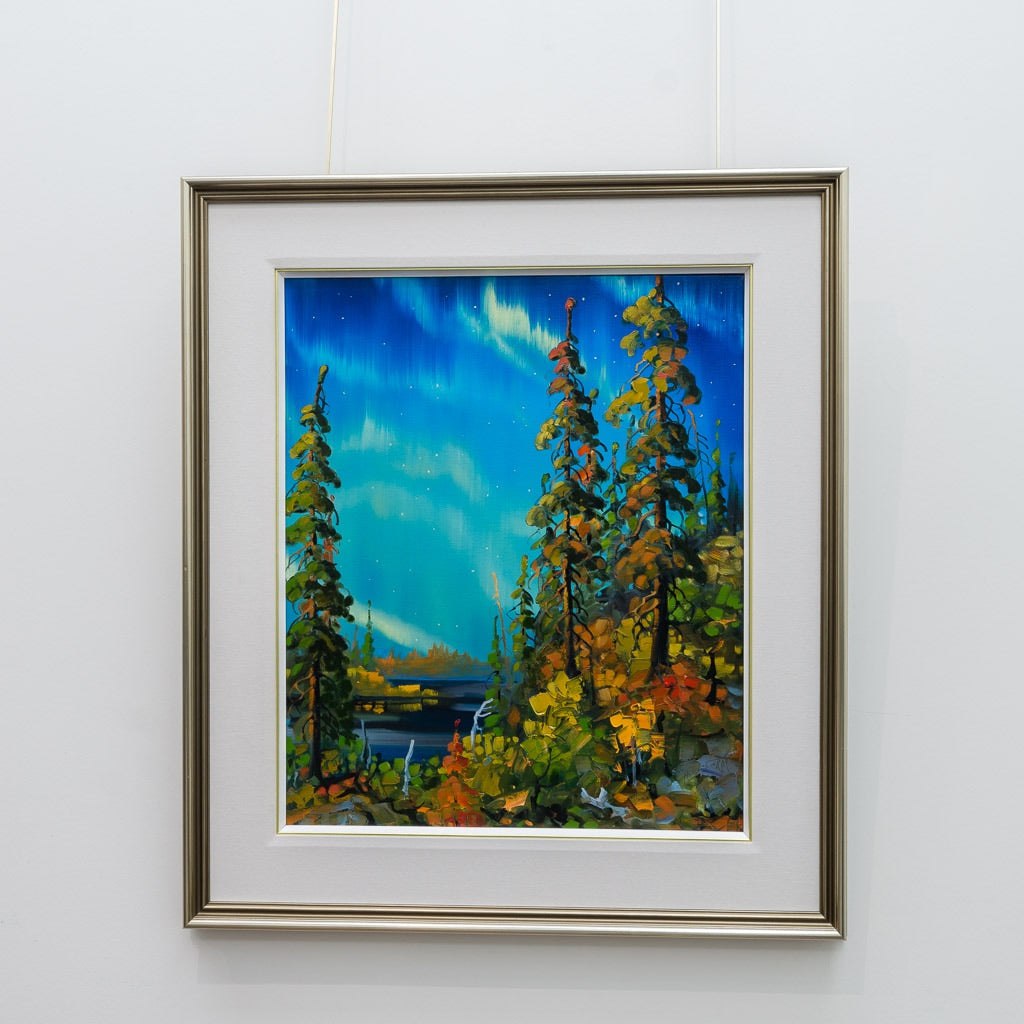 Rod Charlesworth Autumn Blues| 24" x 20" Oil on Canvas