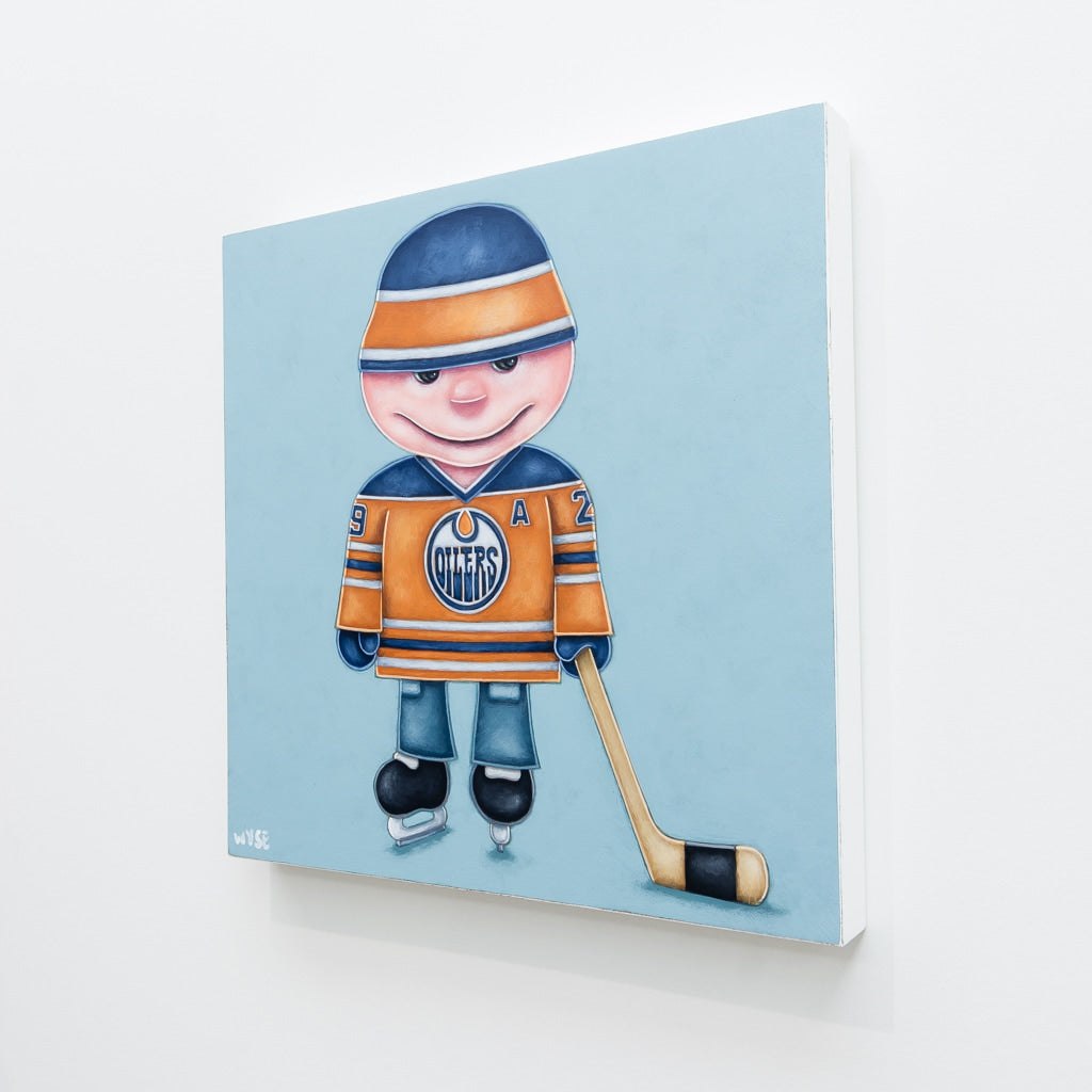 Peter Wyse Leo | 16" x 16" Acrylic on Birch Panel