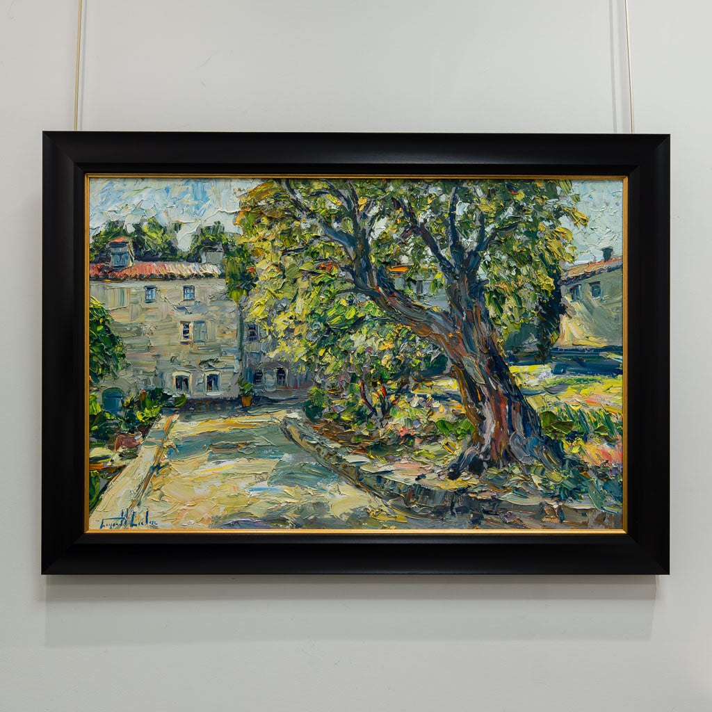 Dernier du Bastide, Domaine Souviou | 24" x 36" Oil on Canvas Raynald Leclerc