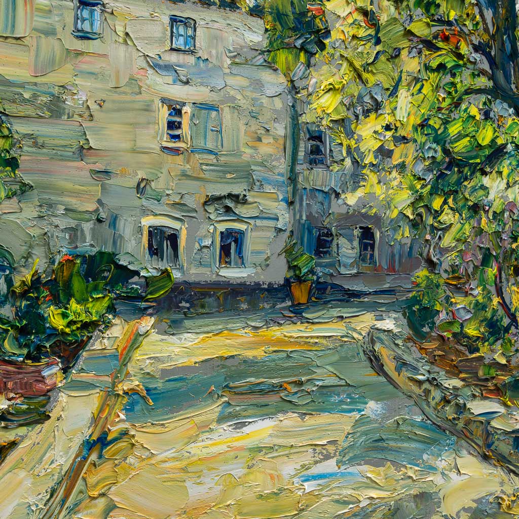 Dernier du Bastide, Domaine Souviou | 24" x 36" Oil on Canvas Raynald Leclerc