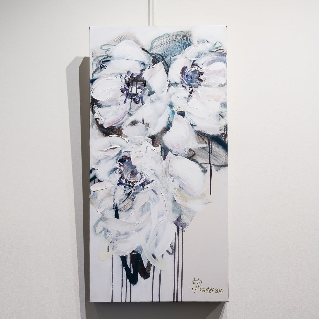 Fragrant Note Series #1 | 36" x 18" Acrylic on Canvas Elena Henderson
