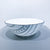 White Bowl #1 | 9.5" x 3.5" Kilnformed Glass Bob Leatherbarrow