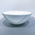 White Bowl #4 | 9.5" x 3.5" Kilnformed Glass Bob Leatherbarrow