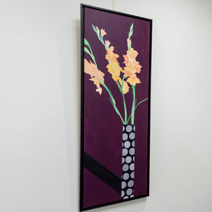 Irene Klar Glads | 48" x 18" Acrylic on Canvas