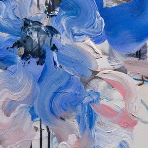 Elena Henderson Graceful Light of the Summer Night Series #1 | 36" x 18" Acrylic on Canvas