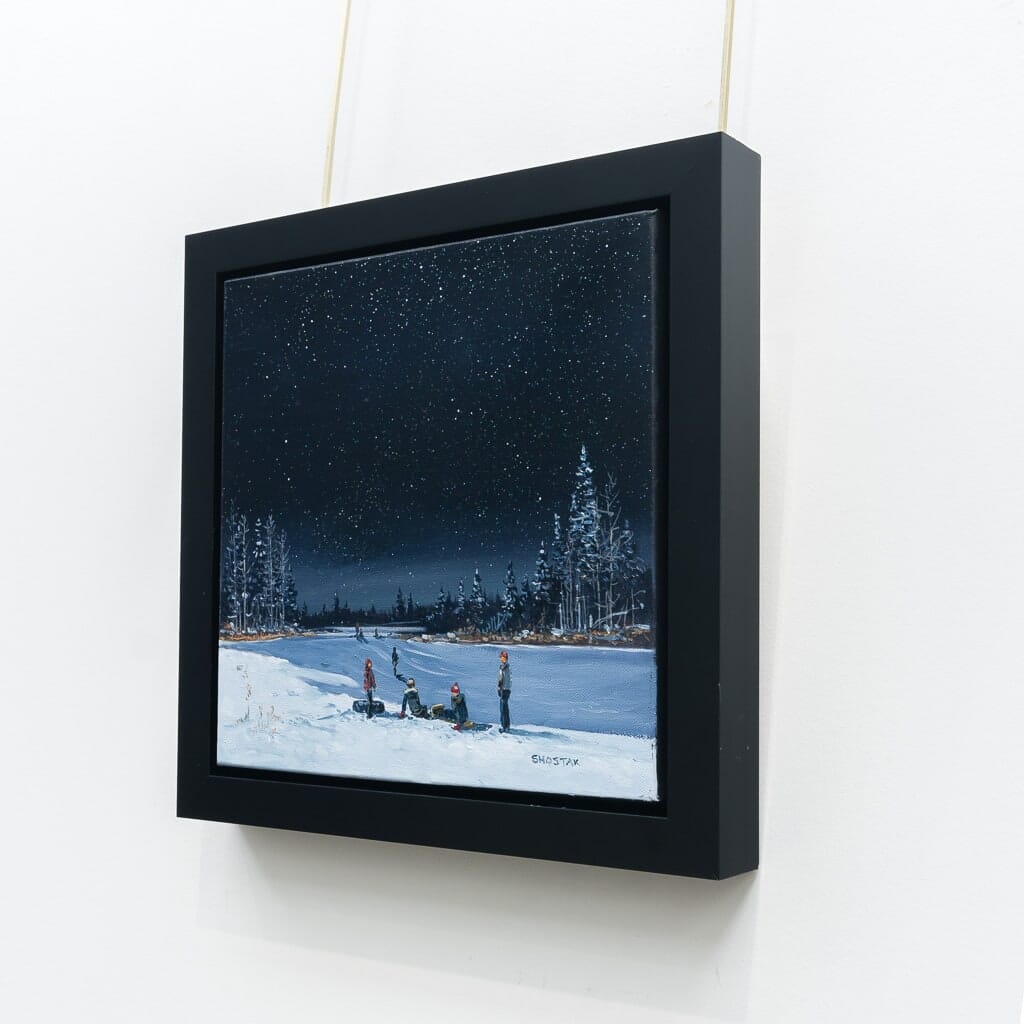 Just resting | 12" x 12" Oil on Canvas Peter Shostak