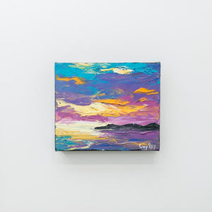 Guy Roy La Nuit | 10" x 12" Oil on Canvas