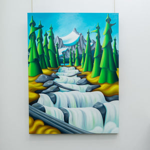 Dana Irving Rush | 48" x 36" Oil on Canvas
