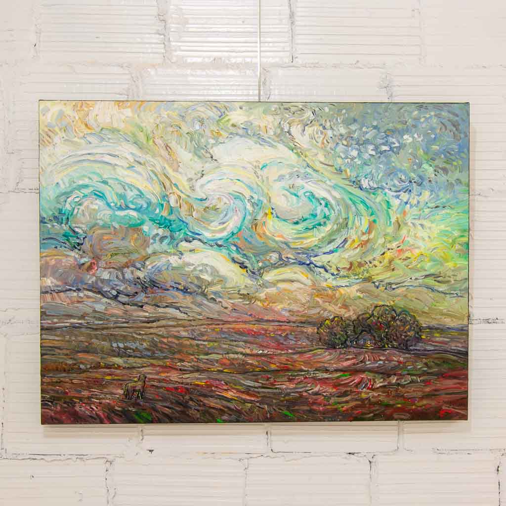 The Pondering | 30" x 40" Oil on Canvas Steve R. Coffey