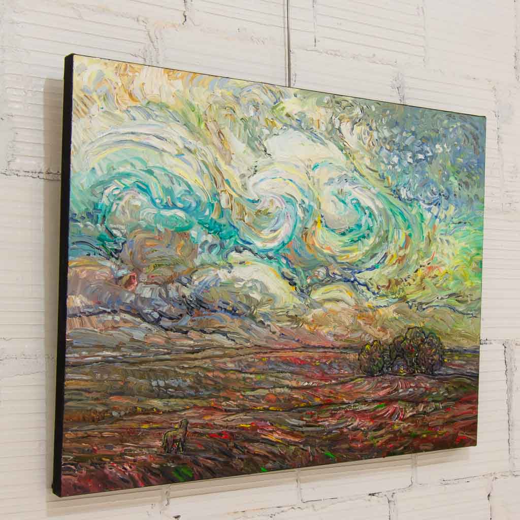 The Pondering | 30" x 40" Oil on Canvas Steve R. Coffey