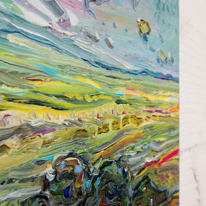 Steve R. Coffey The Valley | 24" x 30" Oil on Canvas