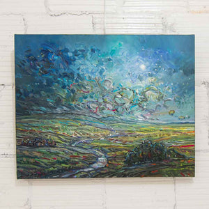 Steve R. Coffey The Valley | 24" x 30" Oil on Canvas