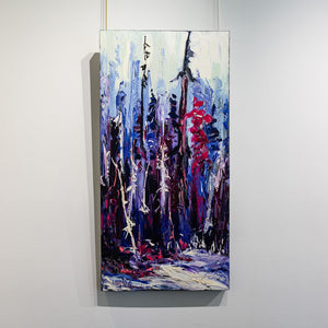Guy Roy L'Heure Bleue No.4 | 48" x 24" Oil on Canvas
