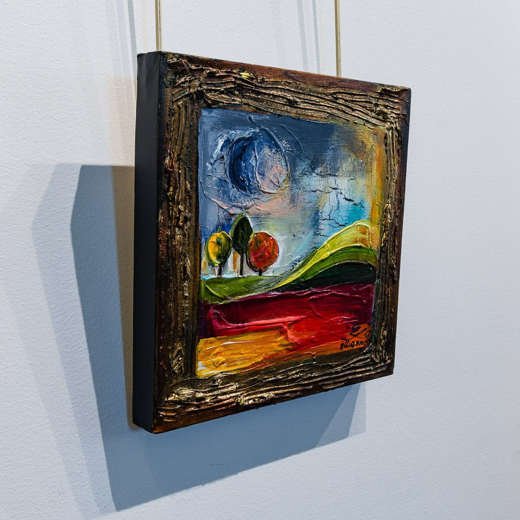 Elka Nowicka Picture Perfect I | 12" x 12" Mixed Media on canvas