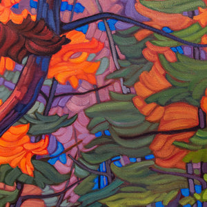 Mary Ann Laing On Your Mark... Get Set | 24" x 30" Oil on Canvas
