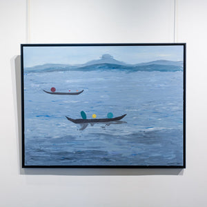 Irene Klar Fog Lights | 36" x 48" Acrylic on Canvas