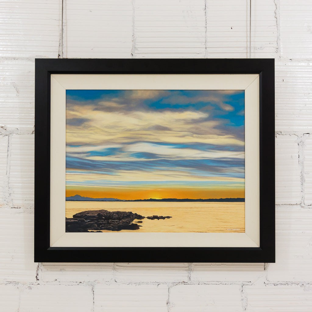 Salish Sea Dawn | 24&quot; x 30&quot; Oil on Canvas Ron Parker