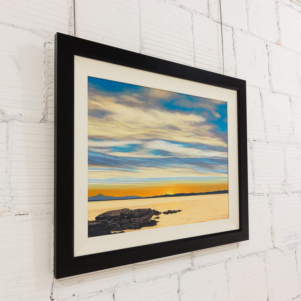 Salish Sea Dawn | 24" x 30" Oil on Canvas Ron Parker