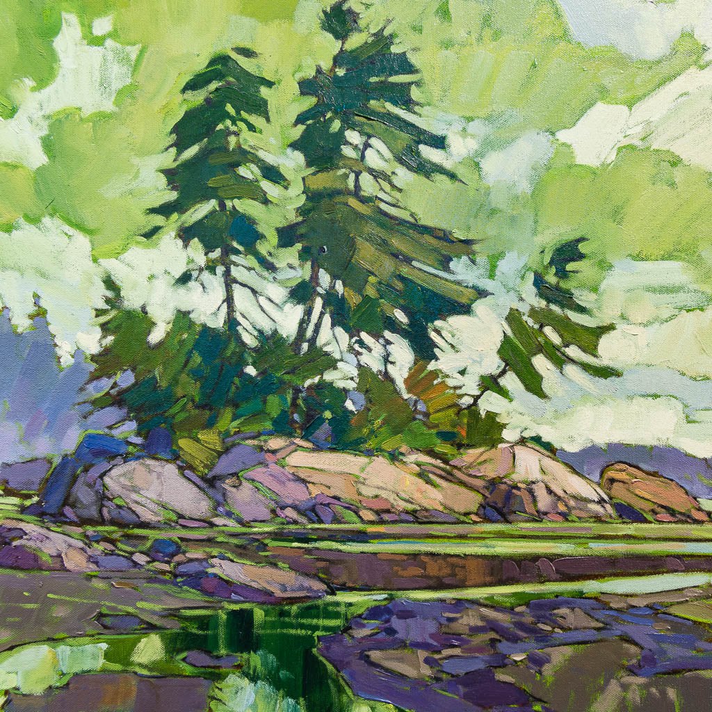 Ebb Tide | 24" x 36" Oil on Canvas Paul Paquette