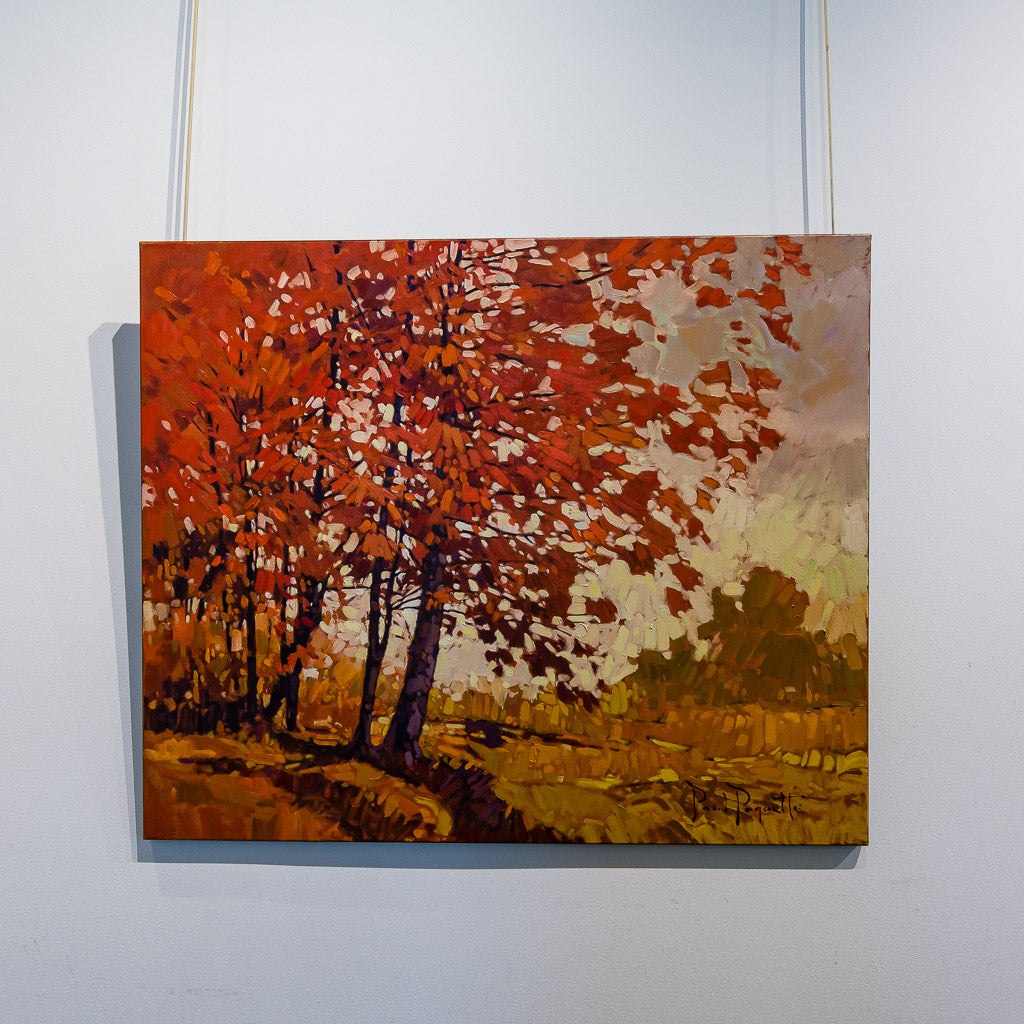 Autumn Rapture | 30" x 36" Oil on Canvas Paul Paquette