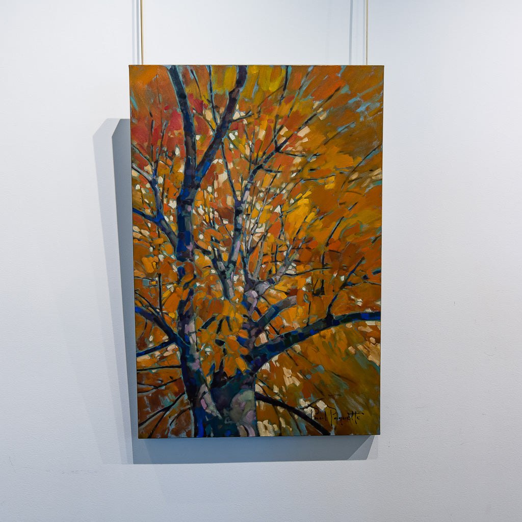 Climbing Branches | 36&quot; x 24&quot; Oil on Canvas Paul Paquette