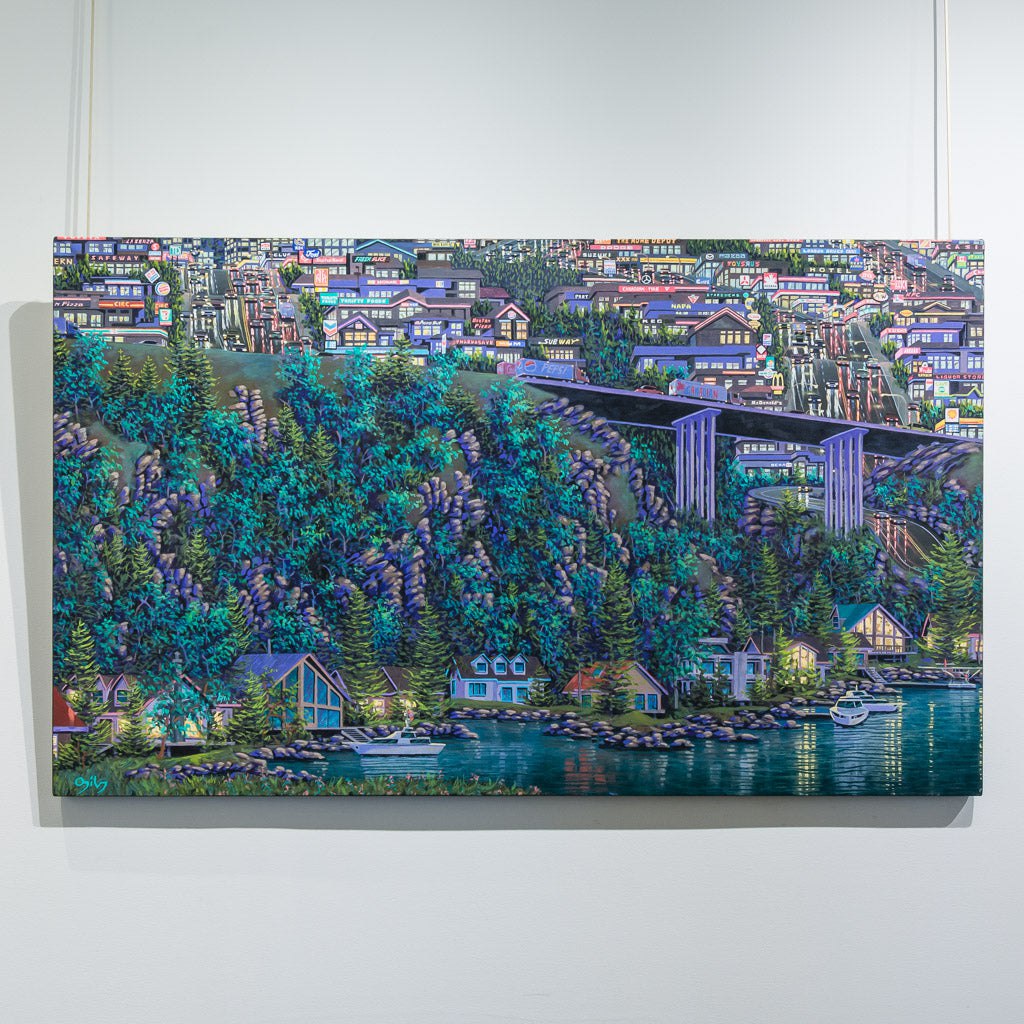 Island Living | 35" x 58.5" Oil on Canvas John Ogilvy