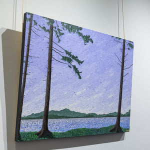 Joel Mara Lavender Dawn | 30" x 40" Oil on Canvas